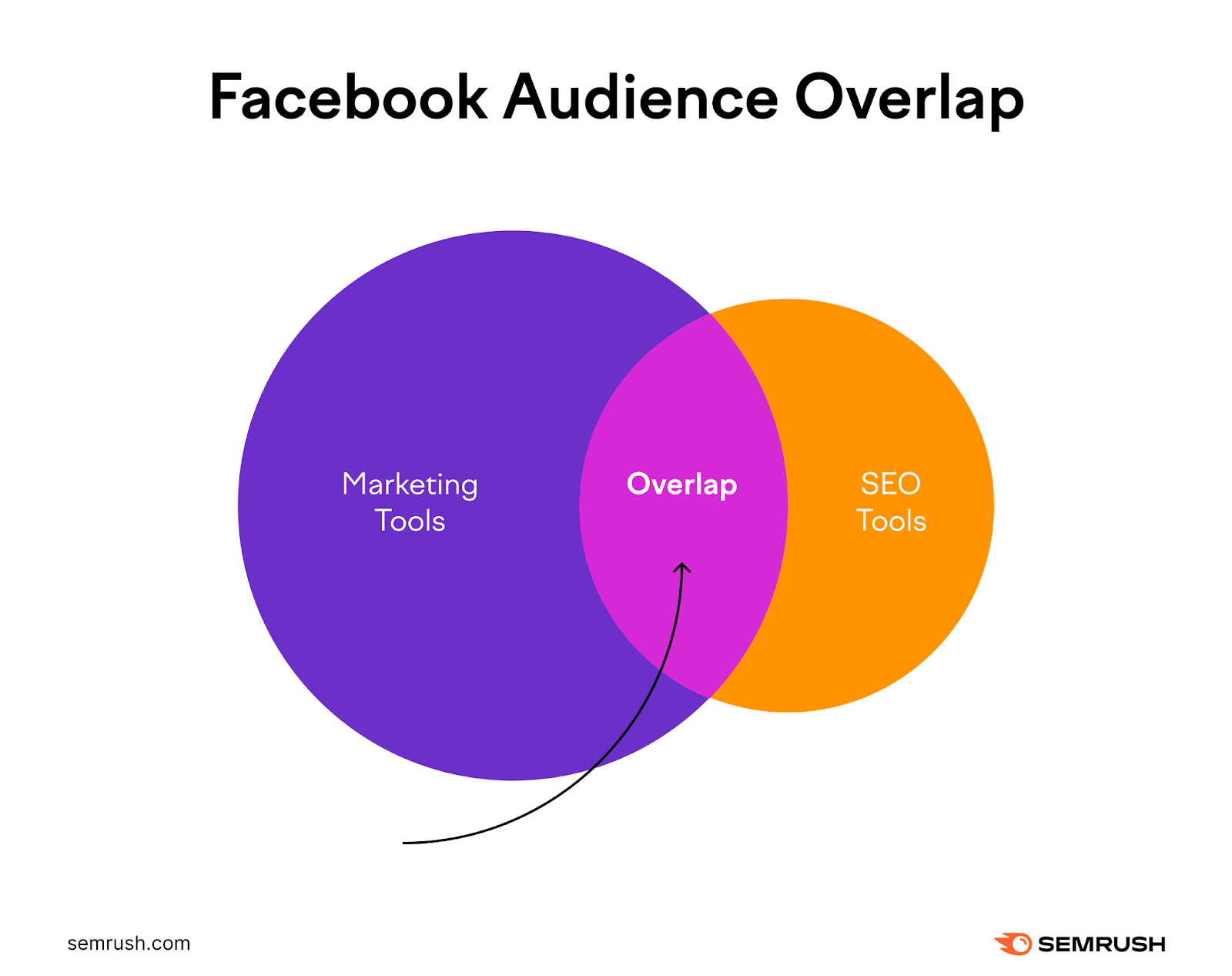Facebook 观众群 Overlap visual