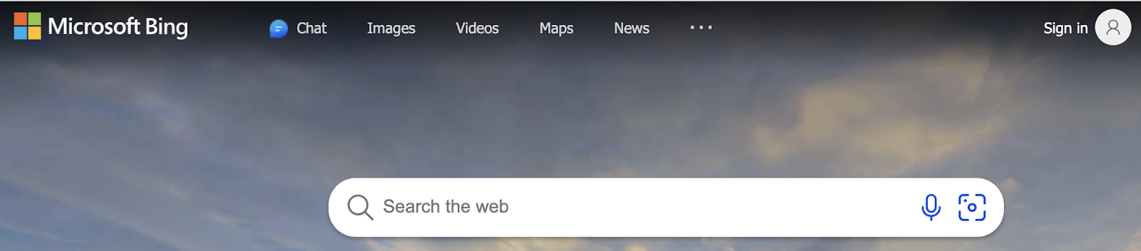 必应 search engine