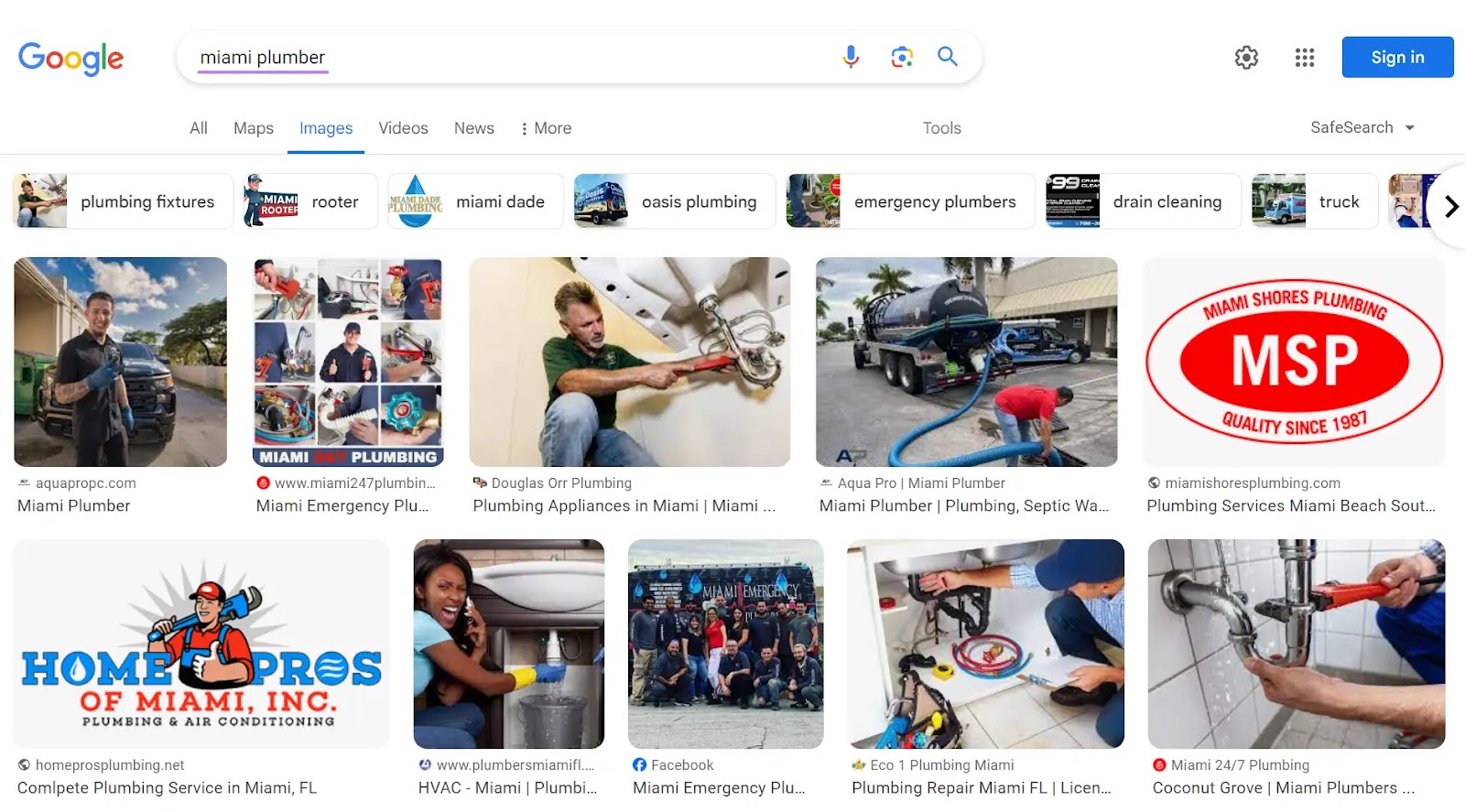 image results on Google for 