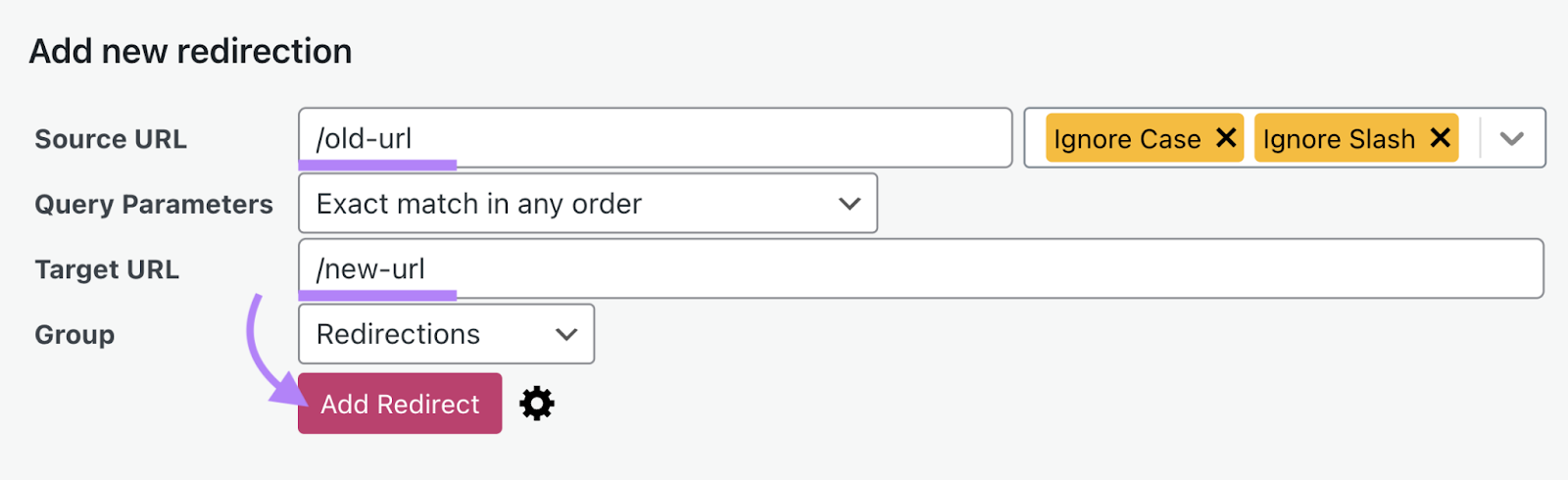 how to add redirect in 重定向 plugin