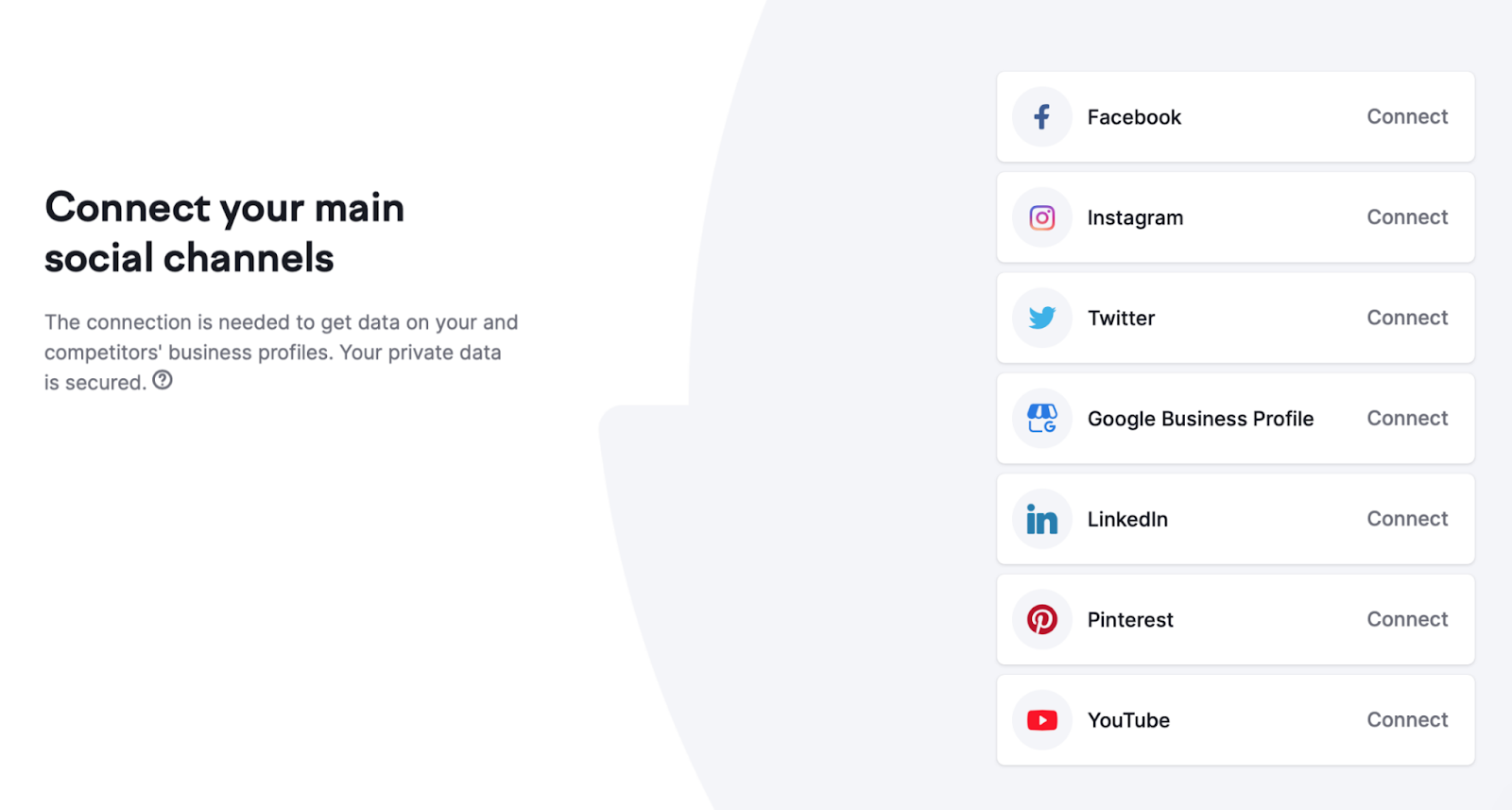 连接 your main social media to 社交海报 tool