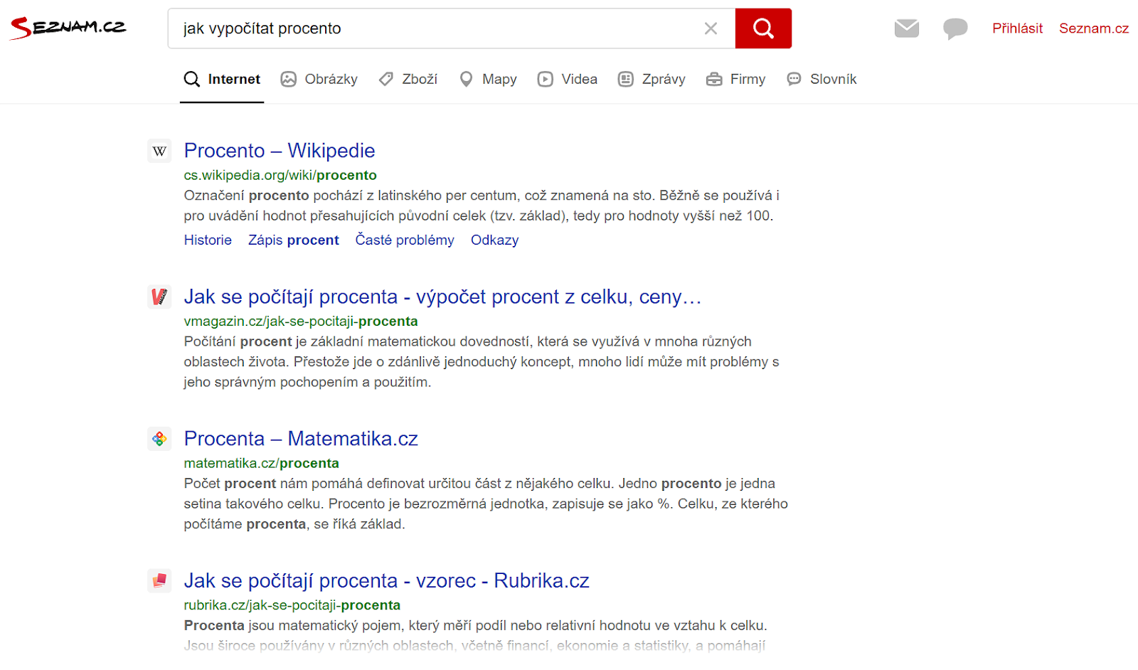 塞兹南 search engine results page