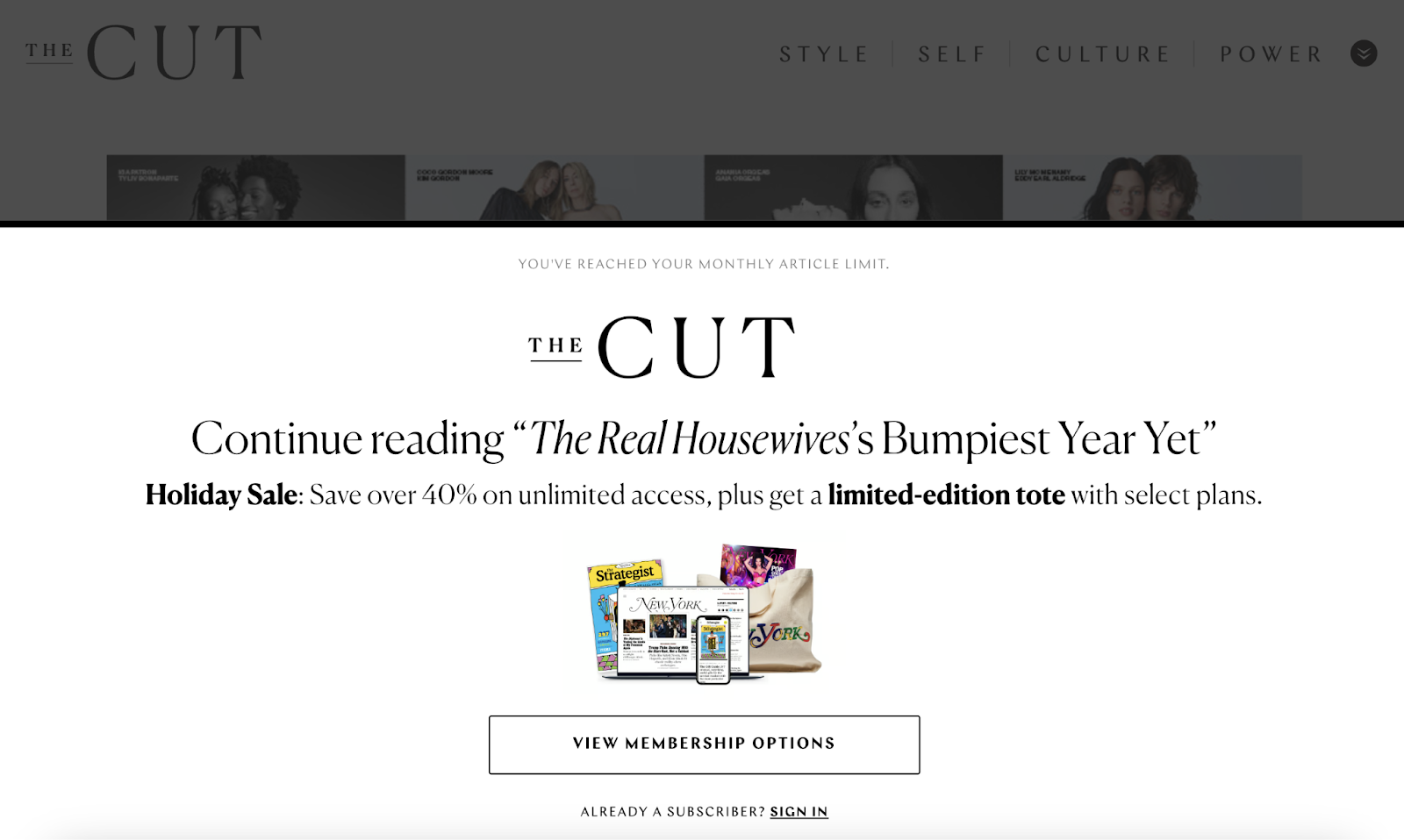 The pop up says 