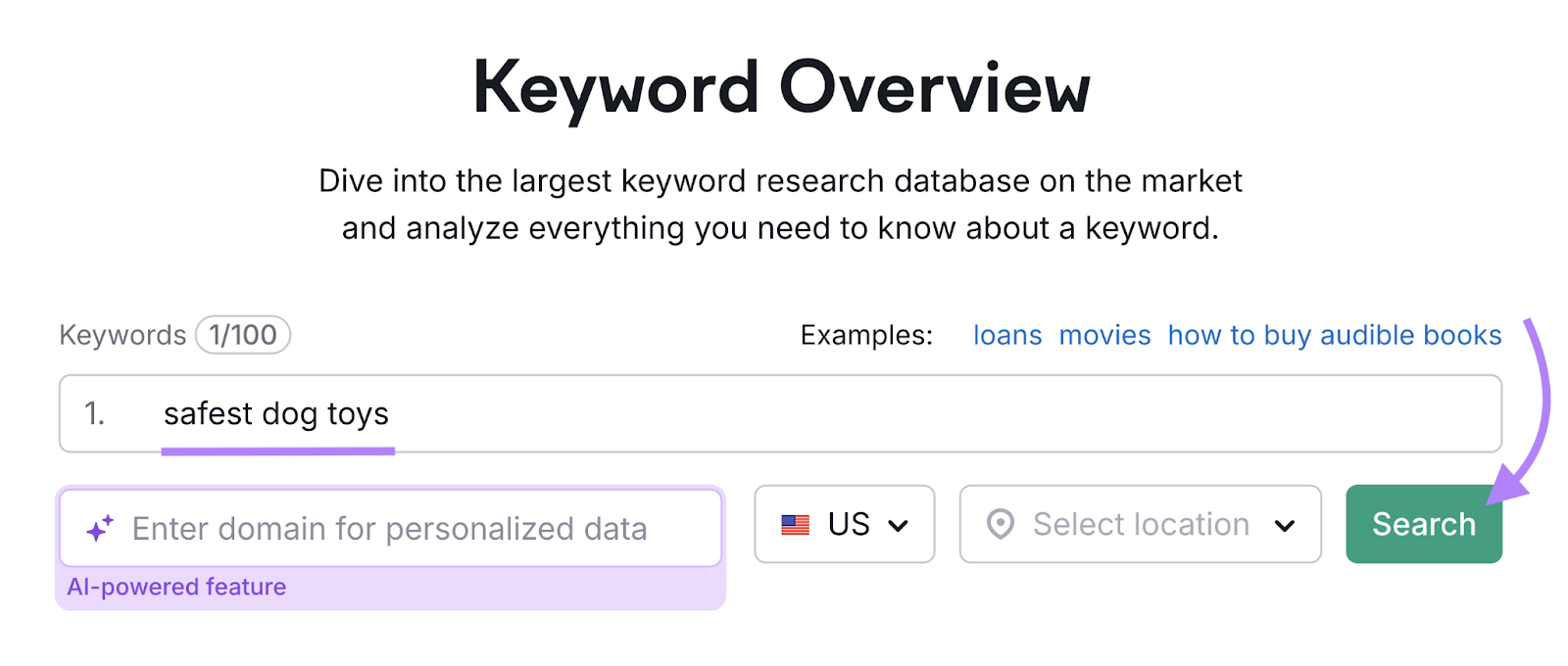 搜索 for keyword in the tool.