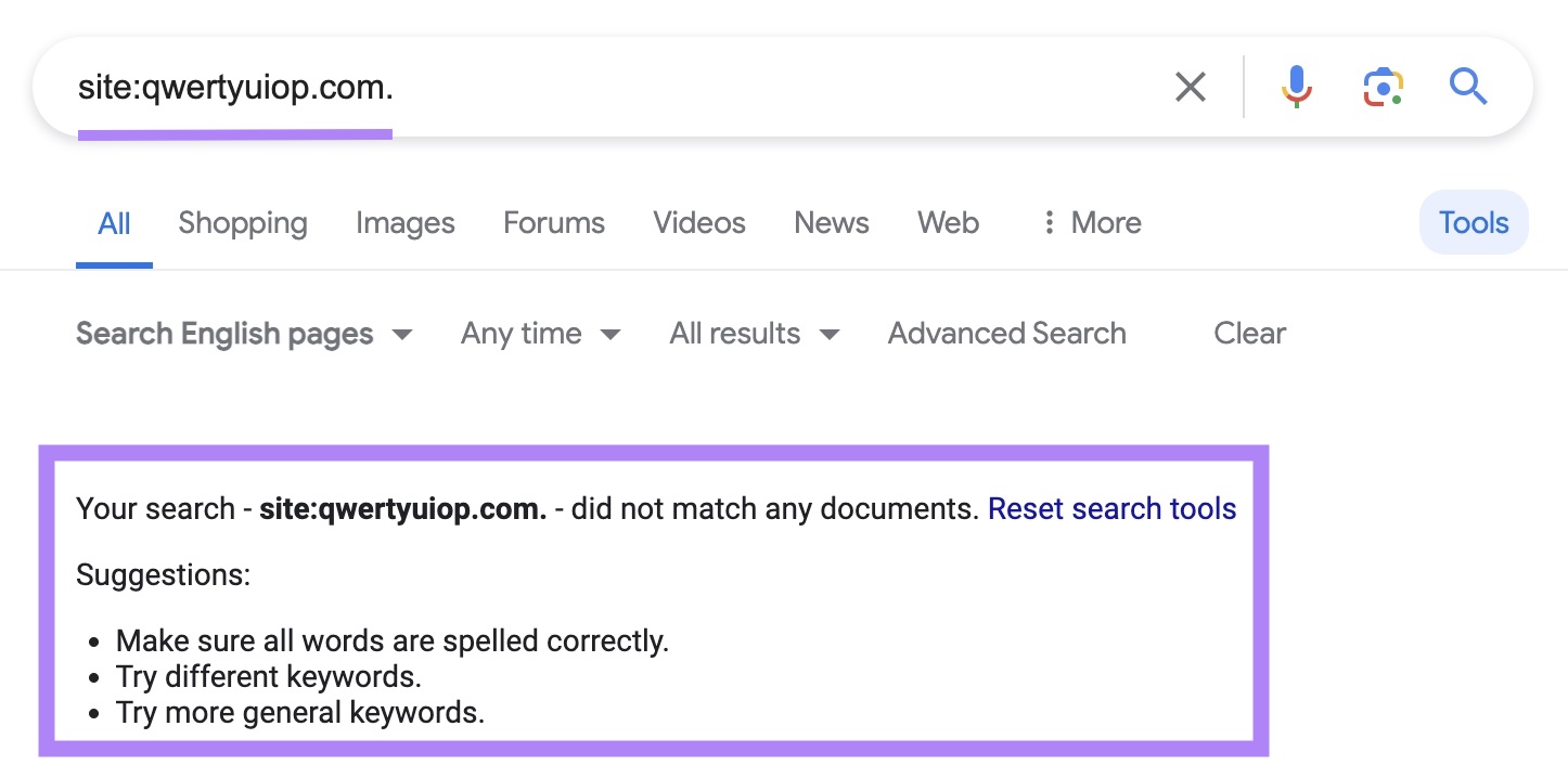 site search for