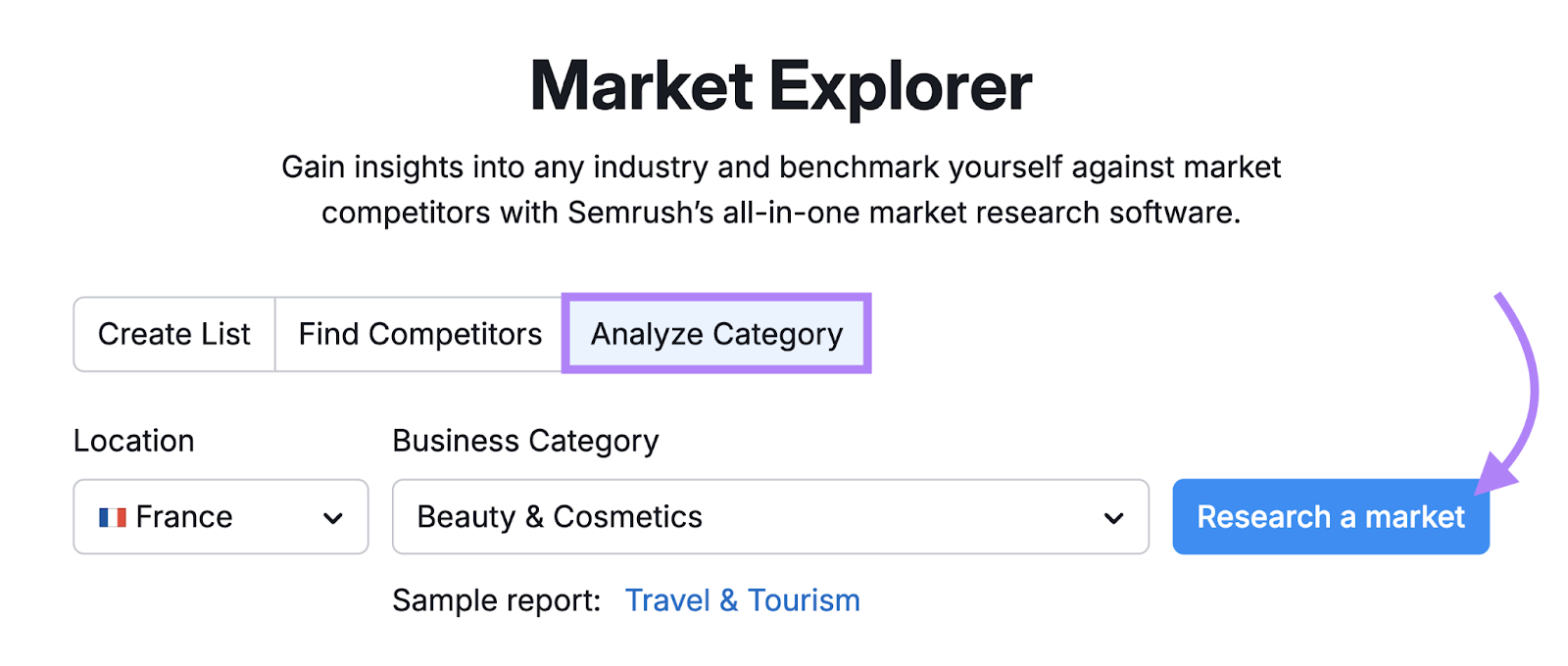 For an international market, the location is set to France和the category is beauty和cosmetics.