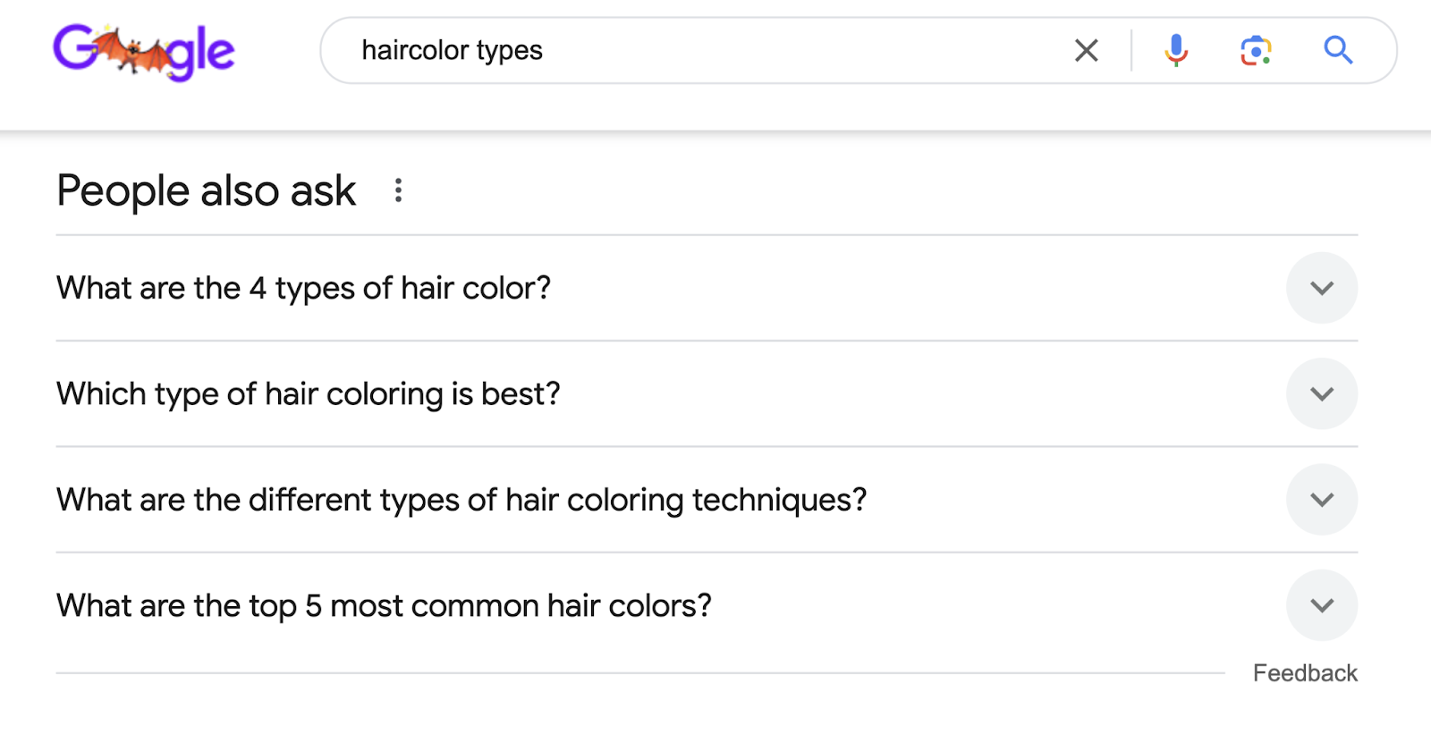the people also ask questions for haircolor types includes 什么 are the 4 types of hair color, which type of hair coloring is best,和more
