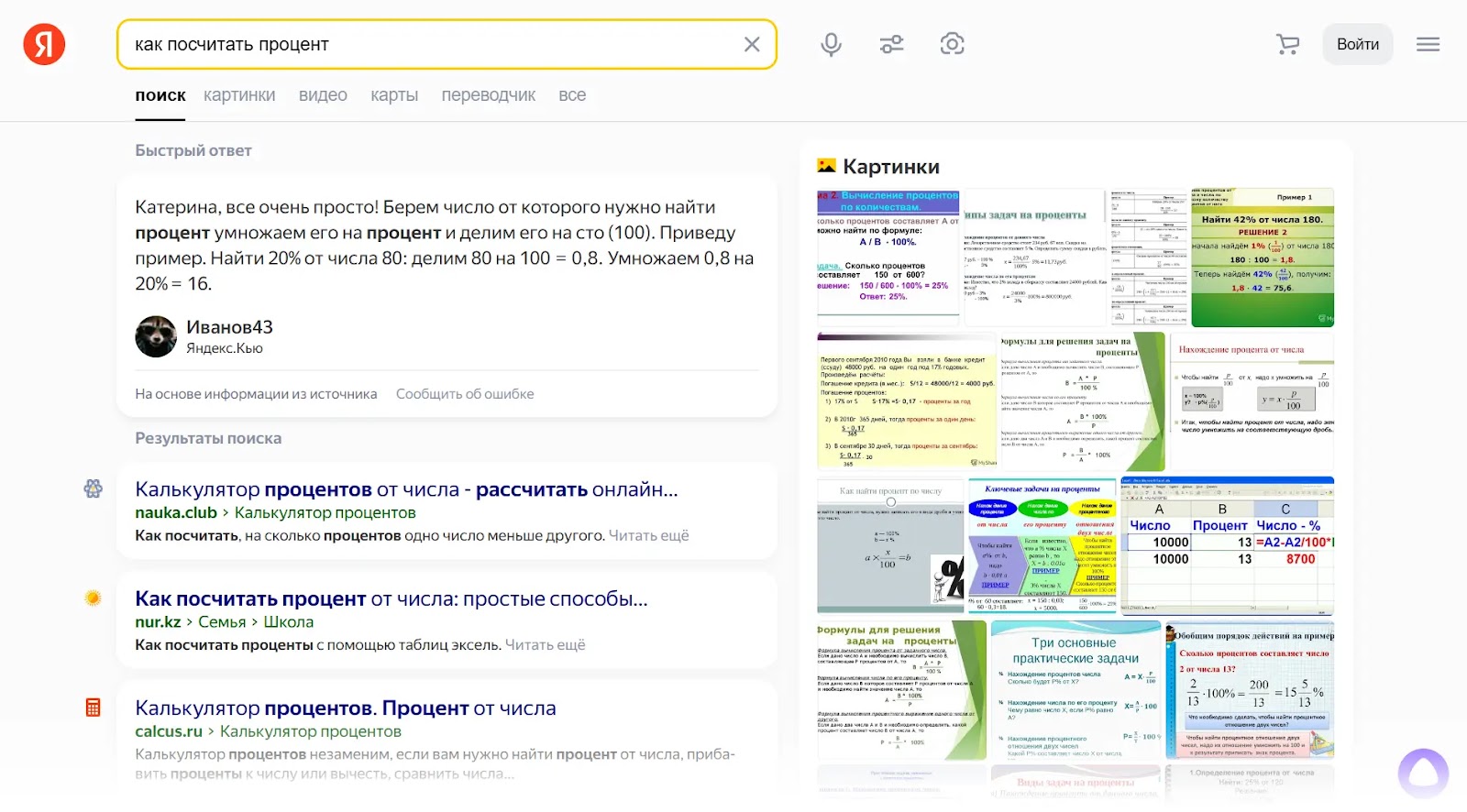 燕基科斯 SERP for