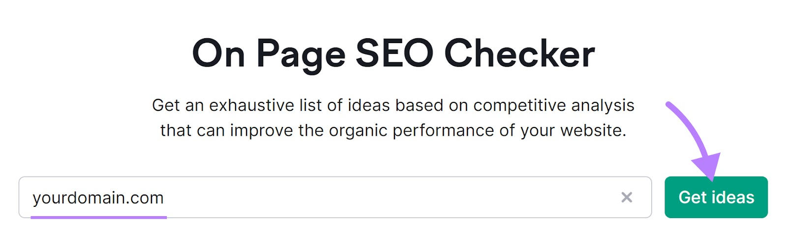 On-Page SEO Checker