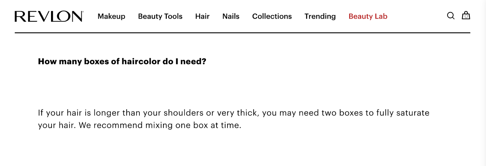 the question is 如何 many boxes of haircolor do I need和the answer is 2 sentences with a quick recommendation.