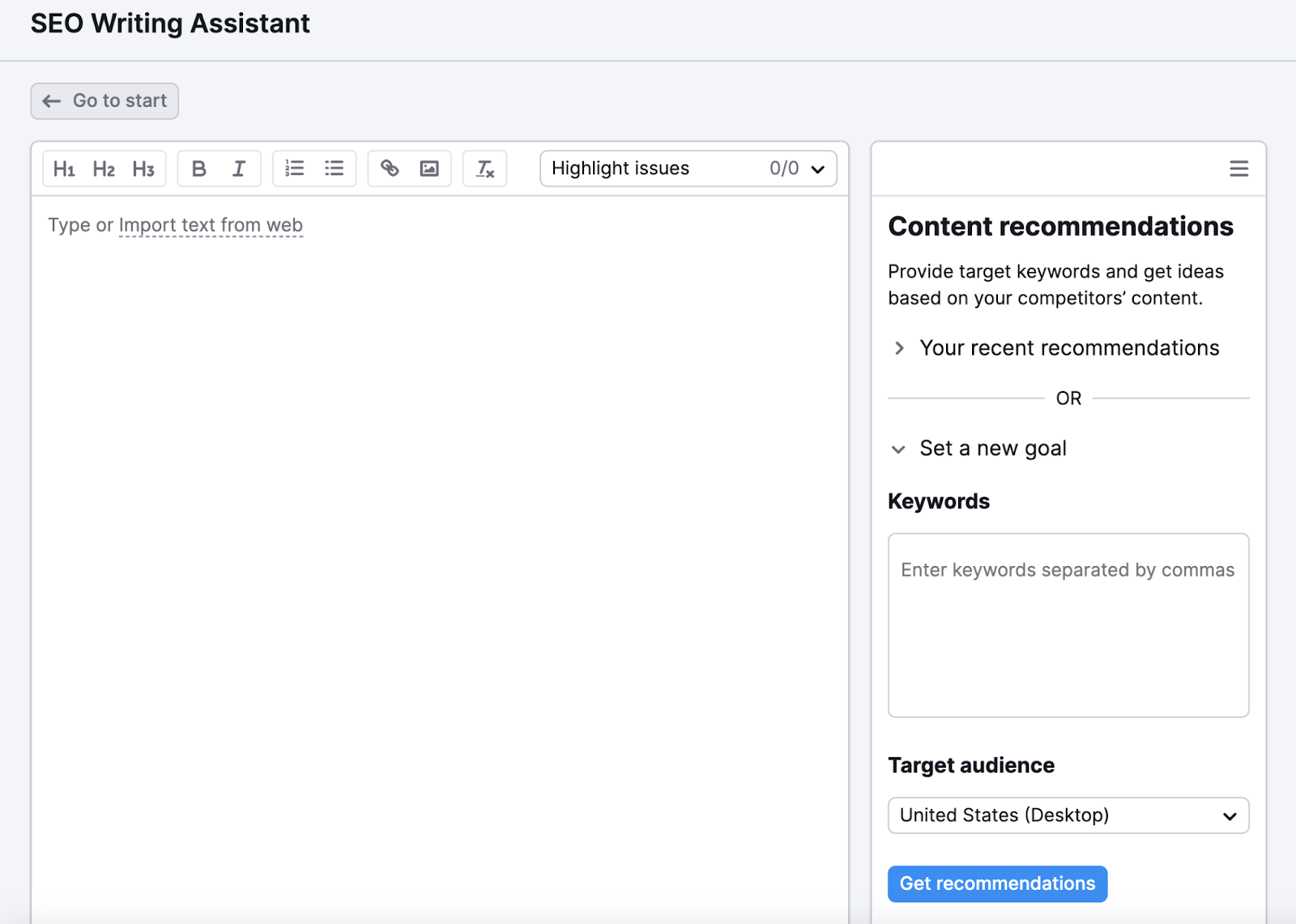 blank 高级行政主任 Writing Assistant draft editor