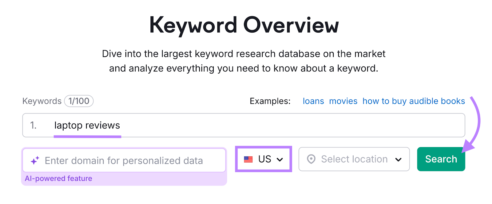 search for keyword in 关键字概述 tool