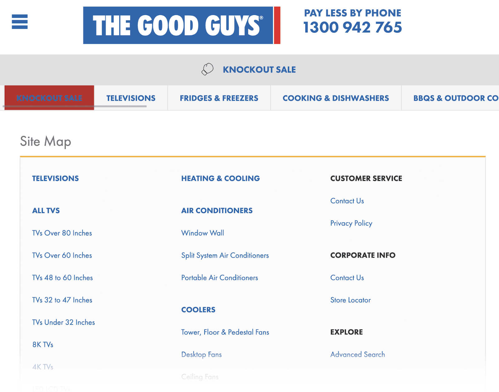 example of an HTML 网站地图 by 