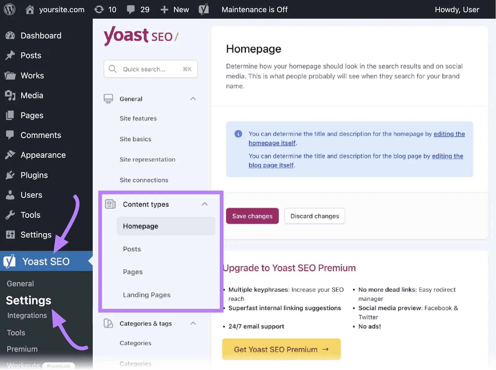 Yoast搜索引擎优化 homepage