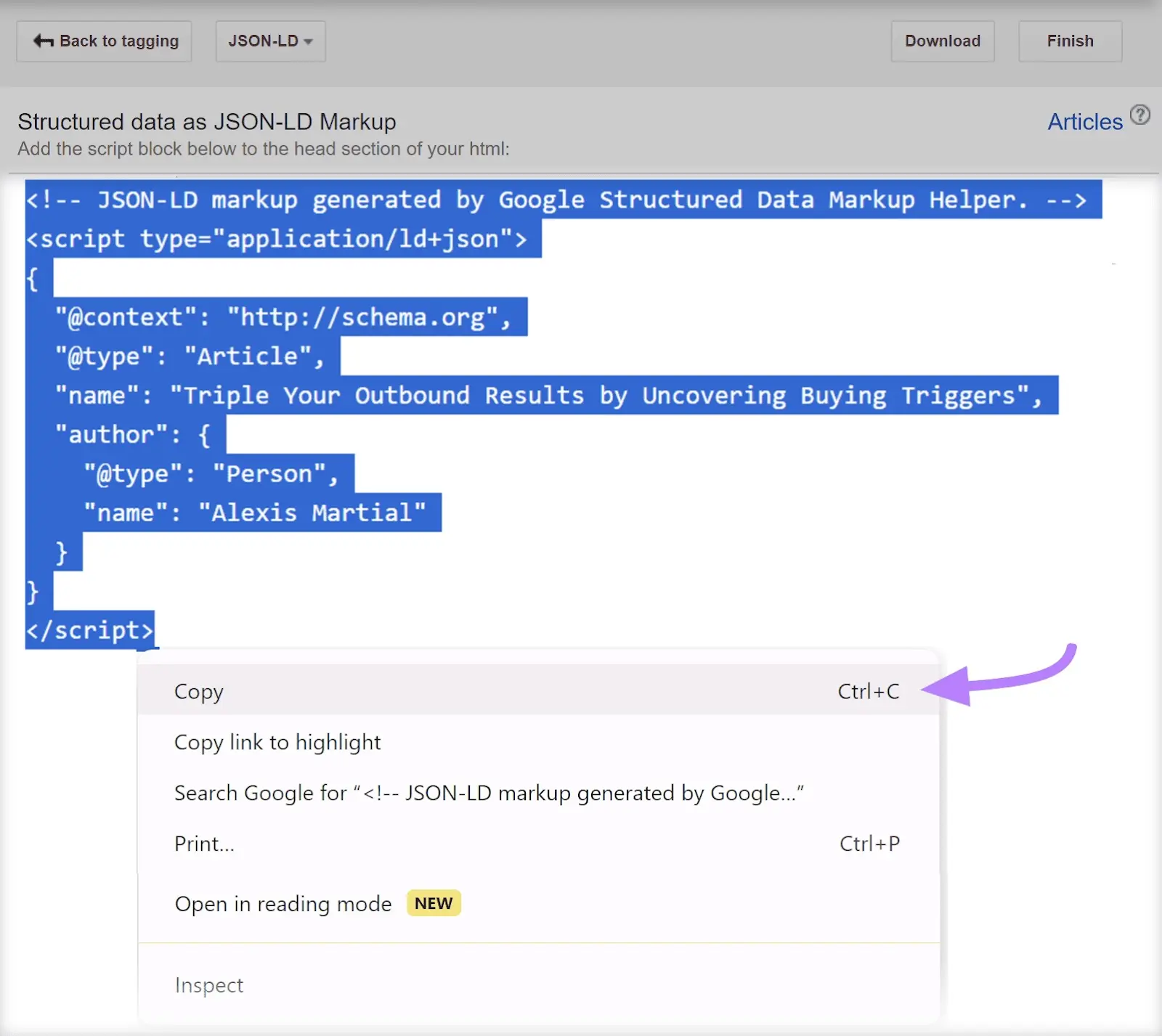 HTML格式 code to copy into your website's code