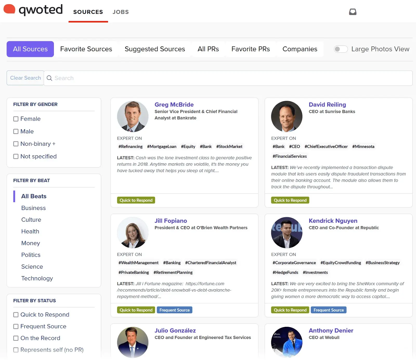 Qwoted's 