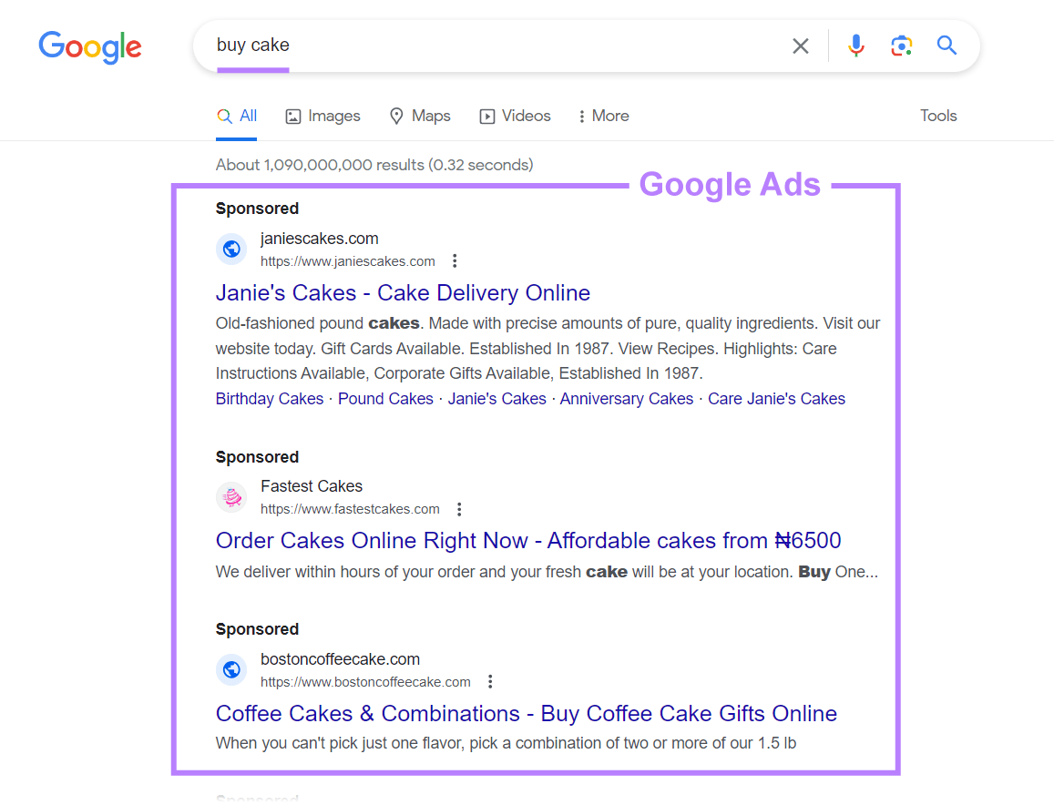 Google Ads for 