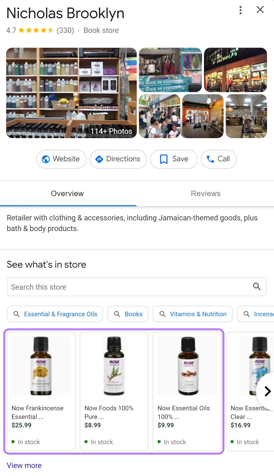 Nicholas Brooklyn's 谷歌业务简介 product post