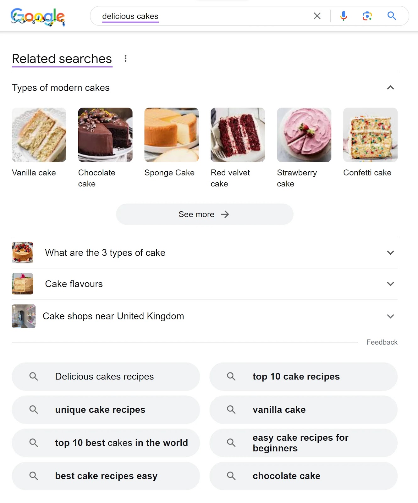 “相关查册” section on SERP for