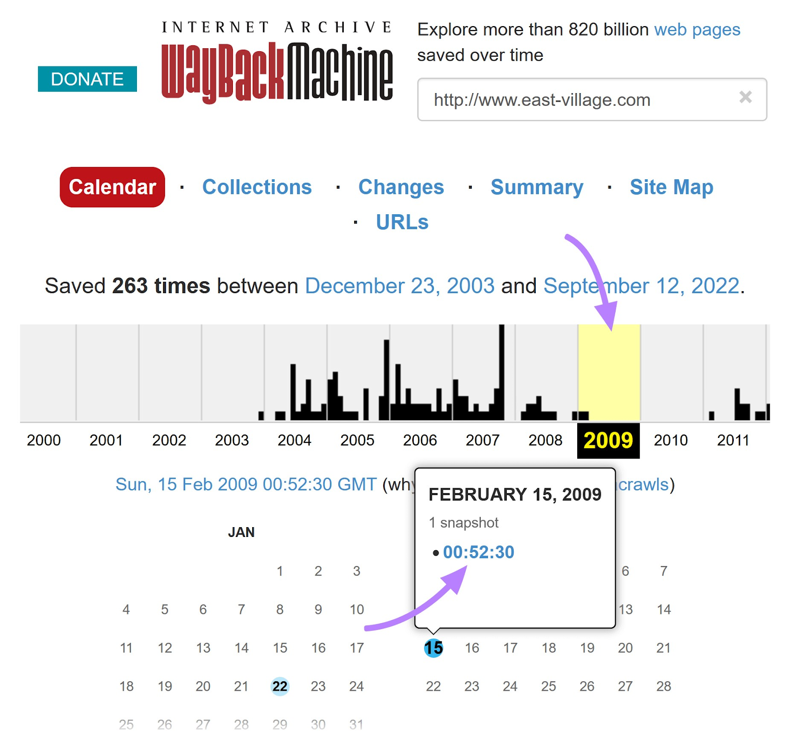 click the date of the most recent snapshot in 回路机