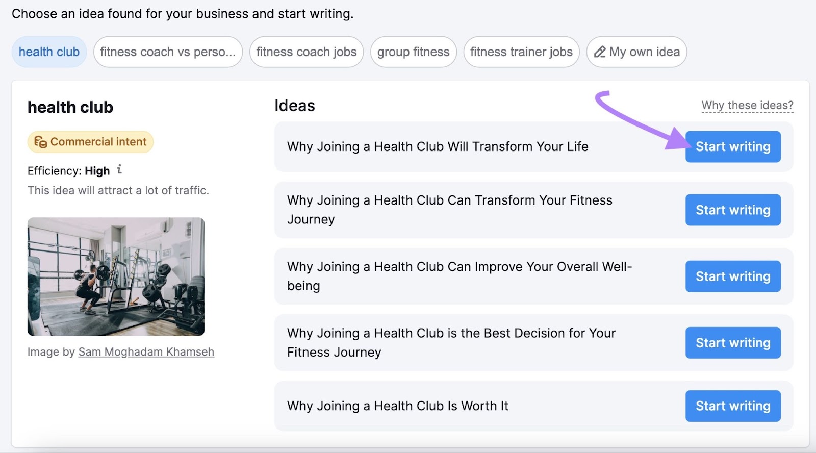 Ideas related to