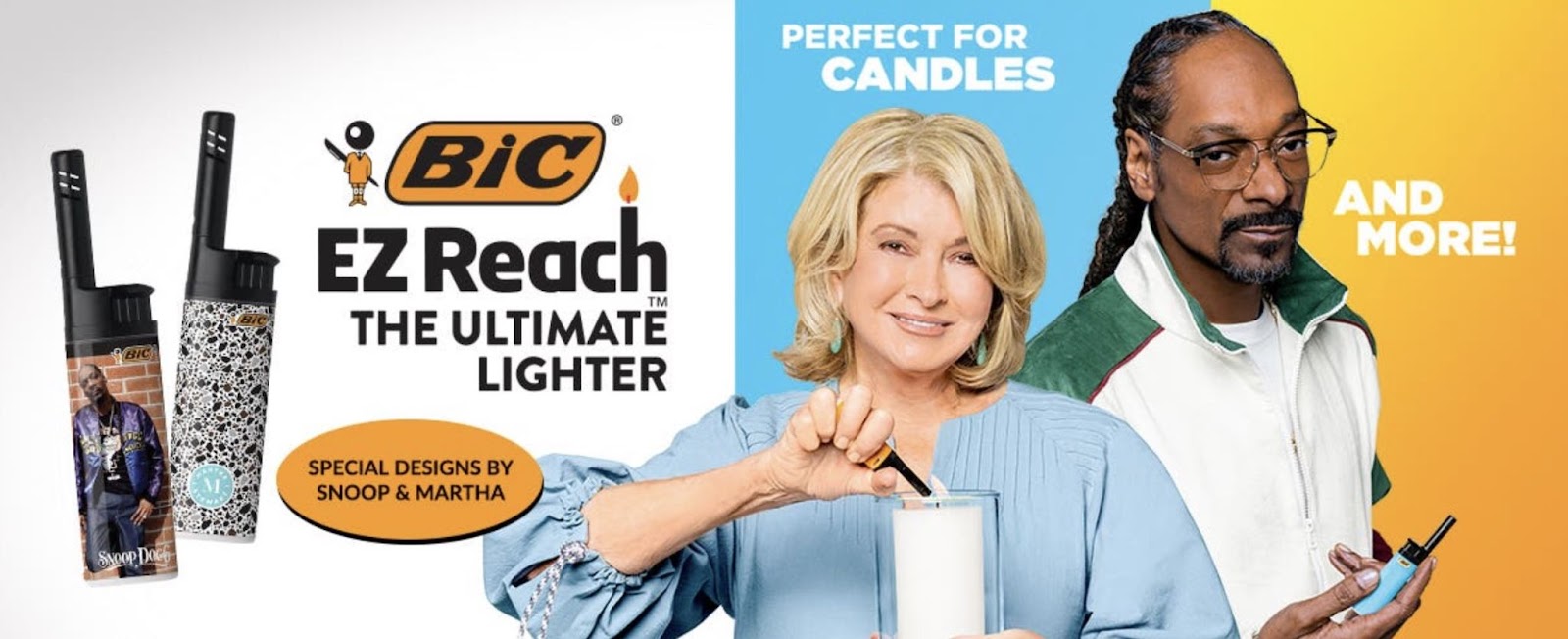 Bic's ad featuring Martha Stewart and Snoop Dogg with 