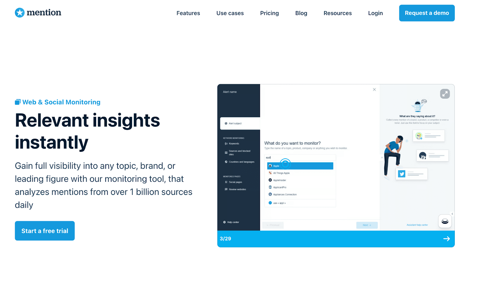 提 landing page