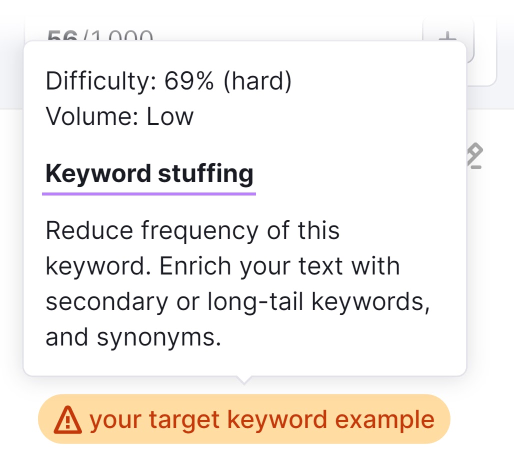An example of