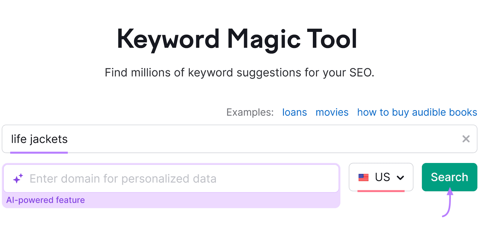 关键字魔术工具 interface with the keyword 