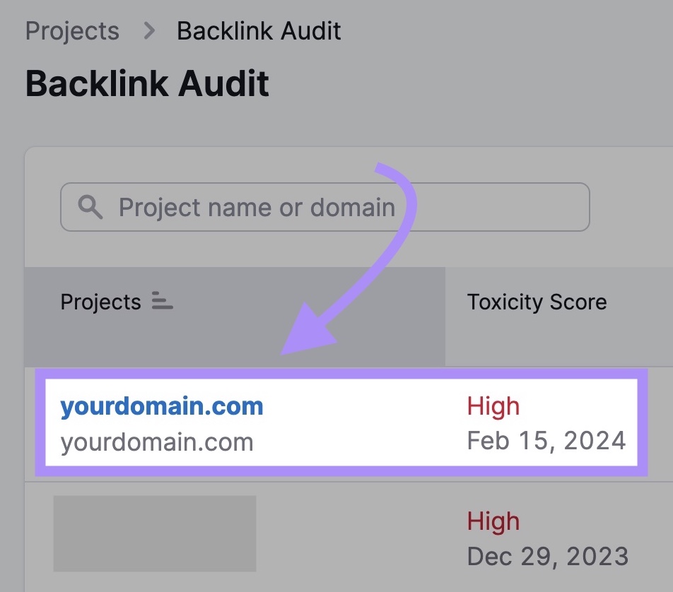 Select domain in 反向审计