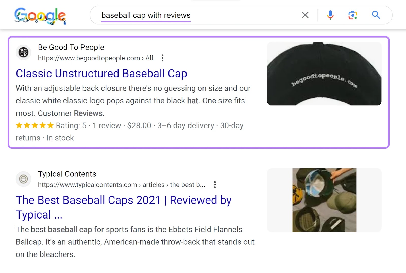 谷歌 search result for