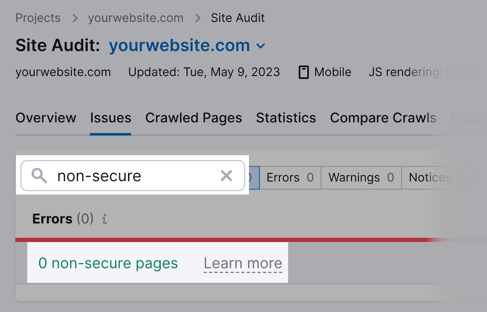 search for “non-secure” in 现场审核