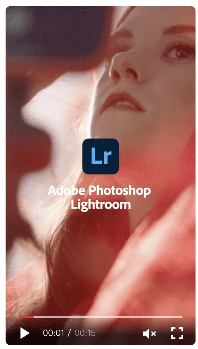 Adobe's ad on 提克托克