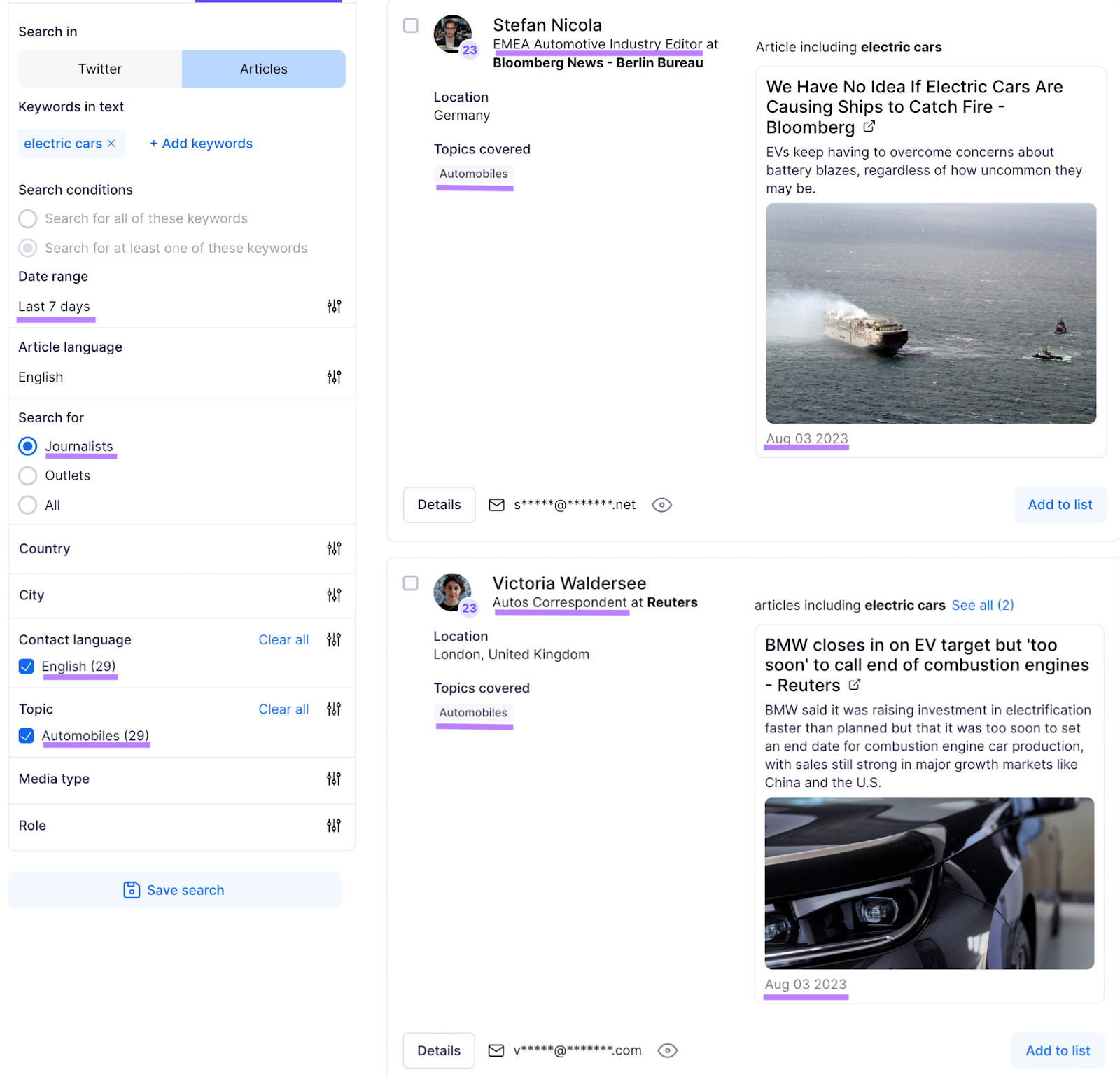 with Prowly碌录潞陆 you can also filter results by language, location, and more