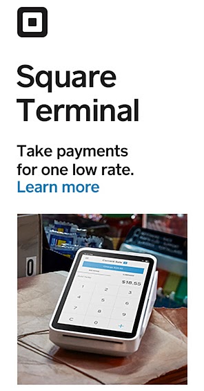 Square Terminal 横额广告 with 