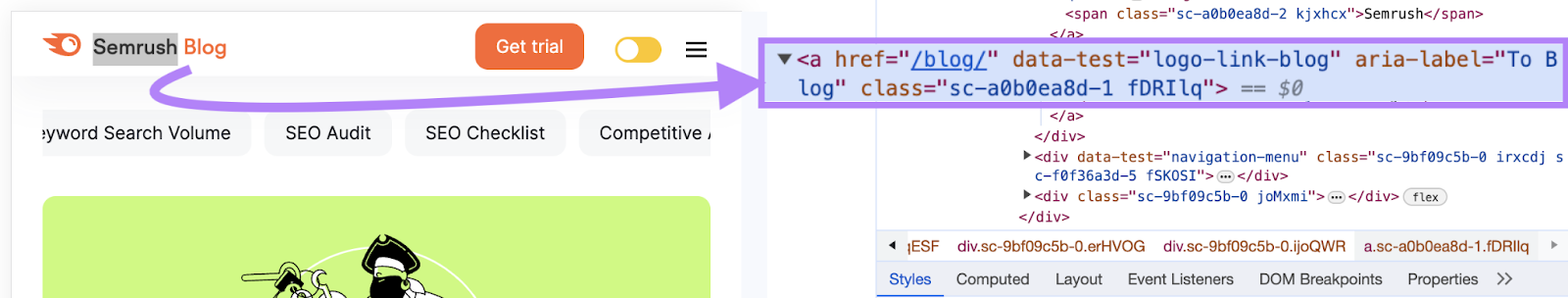 塞姆鲁什 blog logo in code