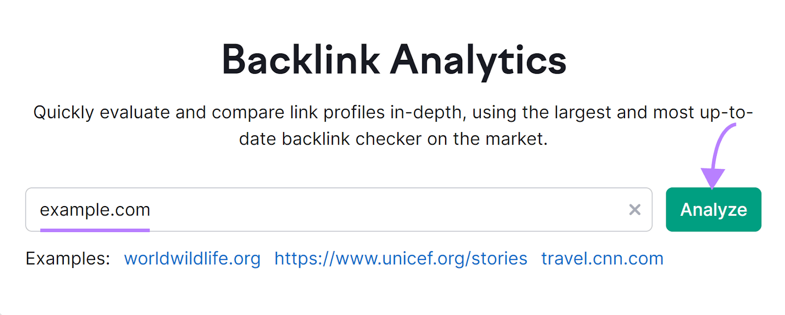 反向链接分析 tool search bar