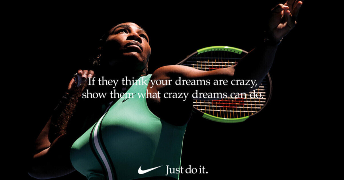 Nike's poster with